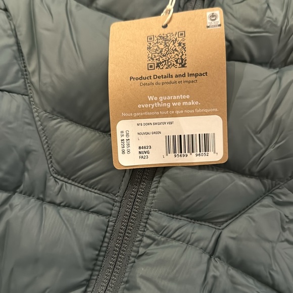 - New Patagonia Men's Down Sweater Vest - Picture 7 of 8